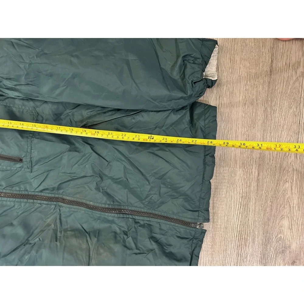 Vintage‎ 90s Windbreaker Lined Hooded Zip Pocket Unisex Large Jacket - Picture 7 of 8